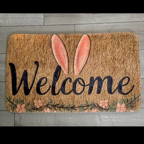Spring Welcome Door Mat - Picture 2 of 2